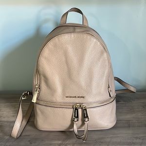 Michael Kors pink back pack